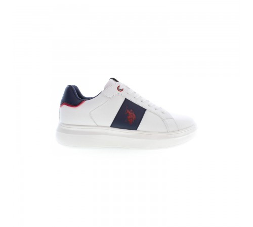 4snk U.S POLO ASSN JEWEL008-DBL03 sneaker White/Navy/Red